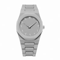 MIQAT Poussière de Lune — Montre Homme Luxe Polycarbonate Cadran Gris