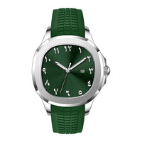 MIQAT Sultan Émeraude — Montre Homme Luxe Sport Acier Cadran Vert